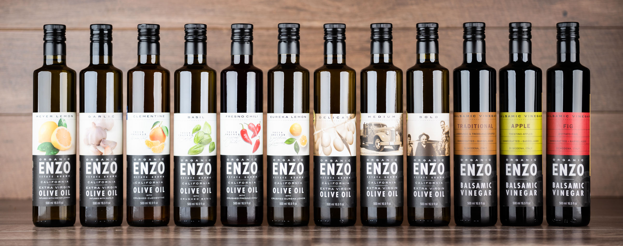 Enzo Olive Oil  100% USDA Certified Organic Estate Grown