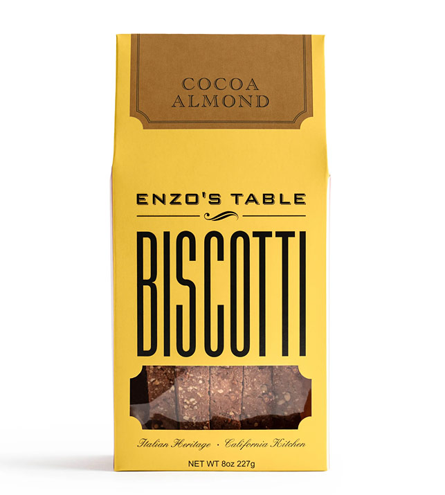 Cocoa Almond Biscotti