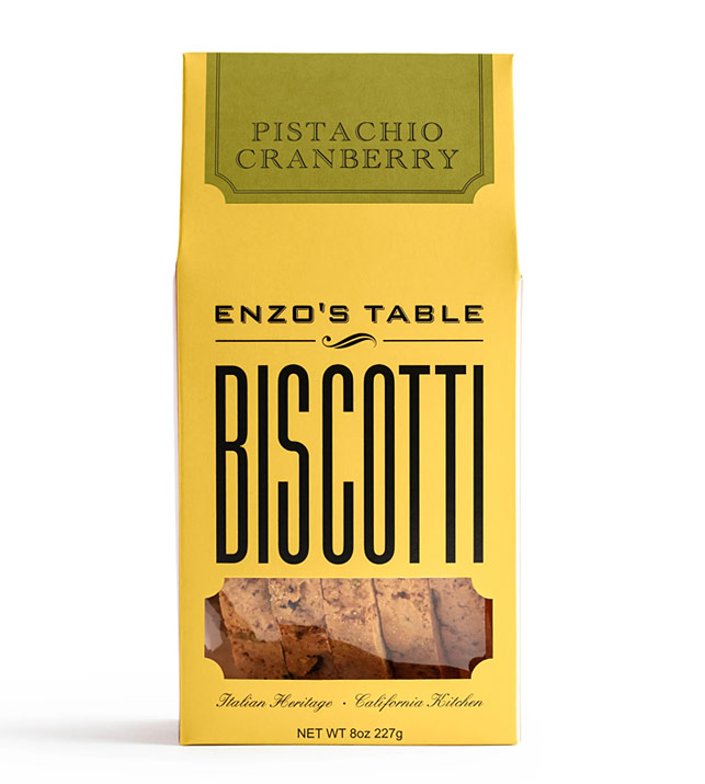 Pistachio Cranberry Biscotti